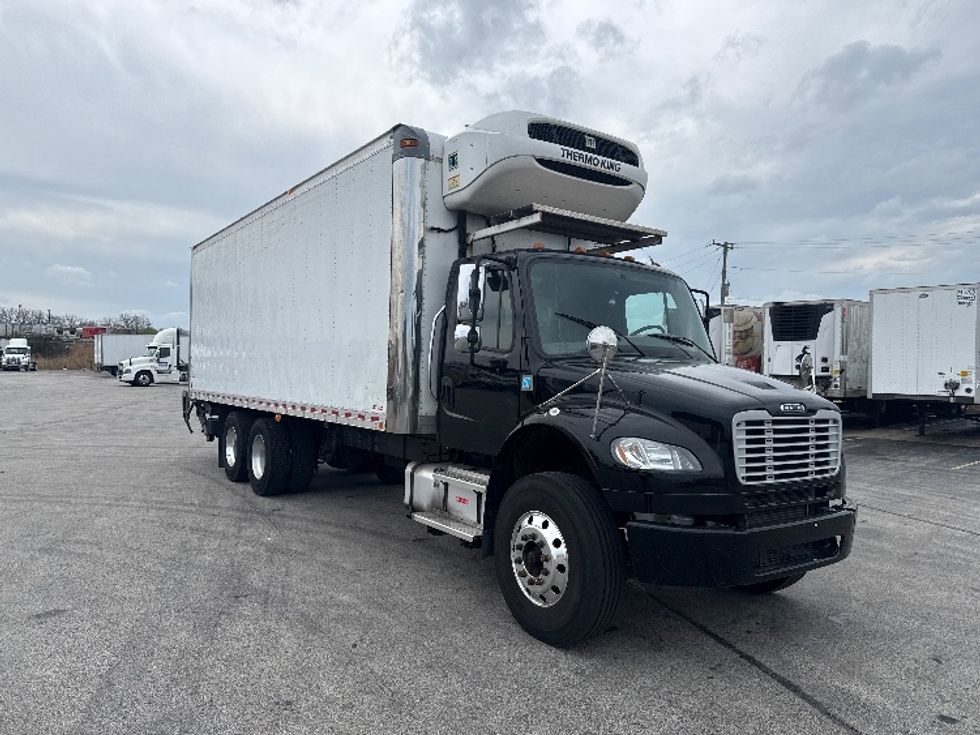Refrigerated Truck-Light and Medium Duty Trucks-Freightliner-2021-M2-La Porte-IN-122,561\n\t\tmiles-$ 82,250 - Image 1