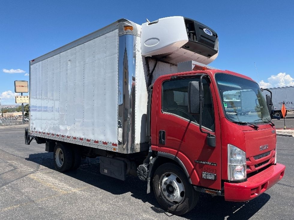 Refrigerated Truck-Light and Medium Duty Trucks-Isuzu-2019-NPRXD-Albuquerque-NM-181,022\n\t\tmiles-$ 41,250 - Image 1