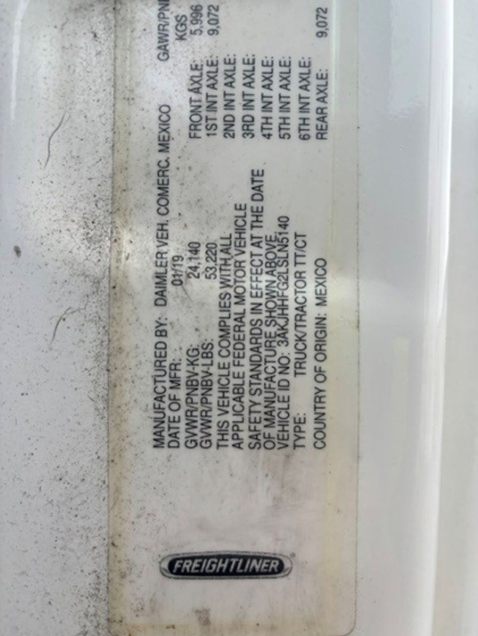 Sleeper Tractor-Heavy Duty Tractors-Freightliner-2020-T12664ST-Duncansville-PA-734,455\n\t\tmiles-$ 49,750 - Image 22