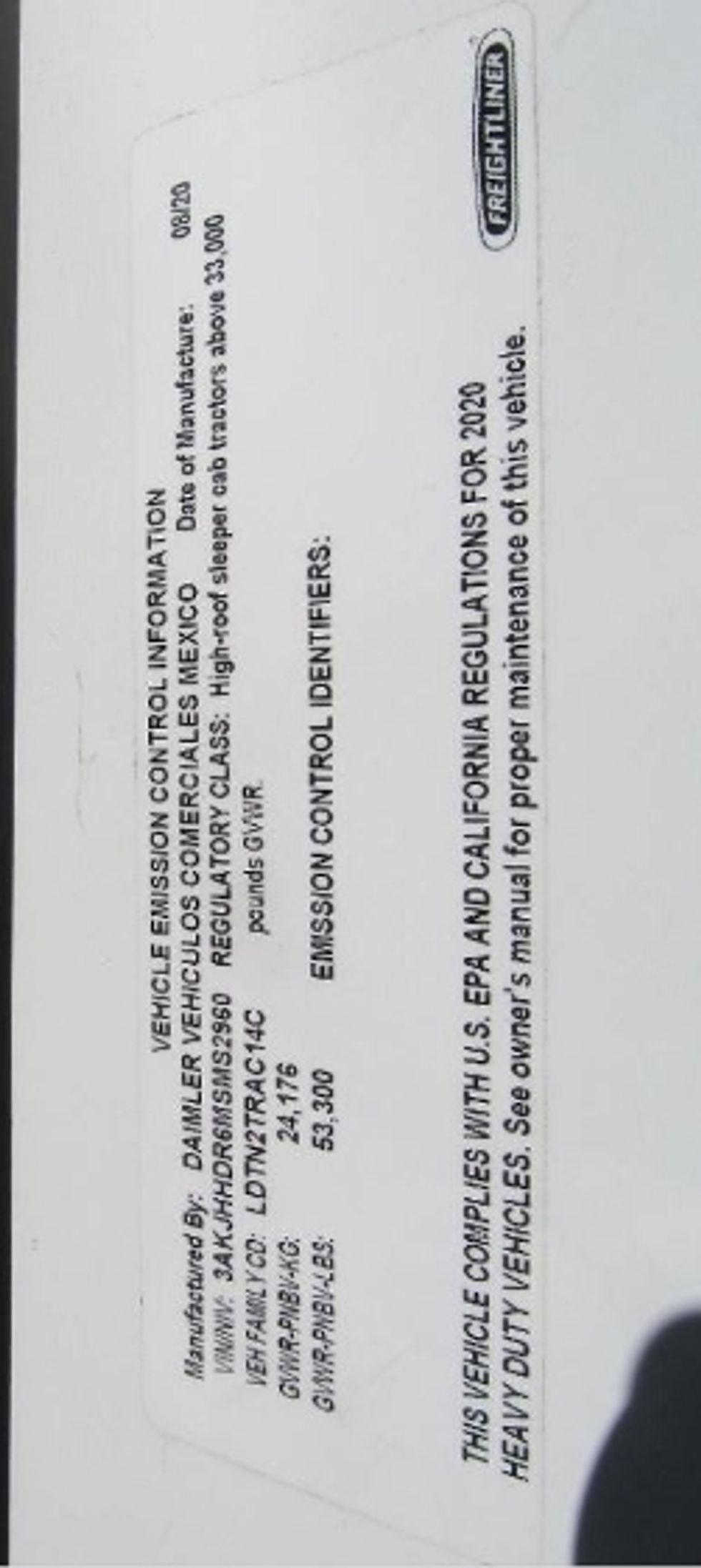 Sleeper Tractor-Heavy Duty Tractors-Freightliner-2021-T12664ST-Lexington-SC-387,074\n\t\tmiles-$ 72,750 - Image 11