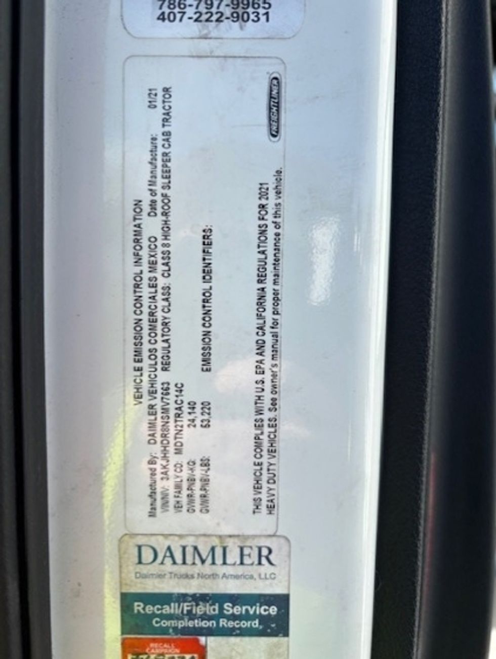 Sleeper Tractor-Heavy Duty Tractors-Freightliner-2022-T12664ST-El Paso-TX-485,186\n\t\tmiles-$ 74,250 - Image 15