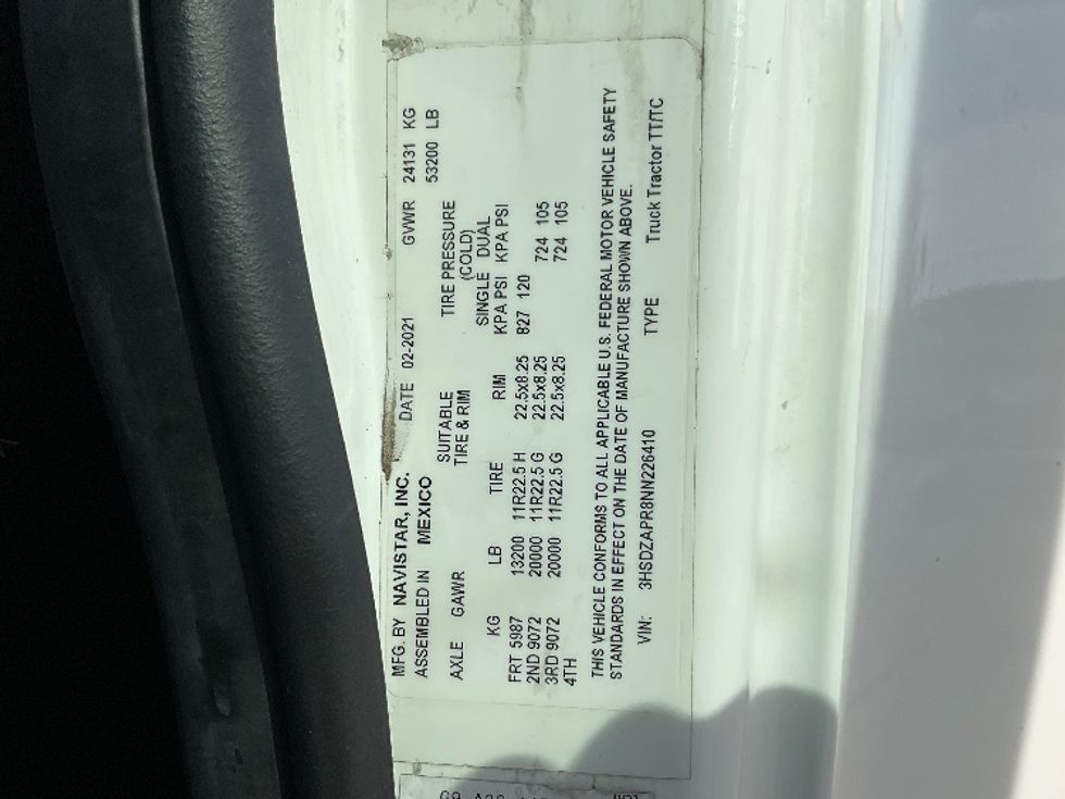 Sleeper Tractor-Heavy Duty Tractors-International-2022-LT625-Corpus Christi-TX-244,681\n\t\tmiles-$ 79,250 - Image 24