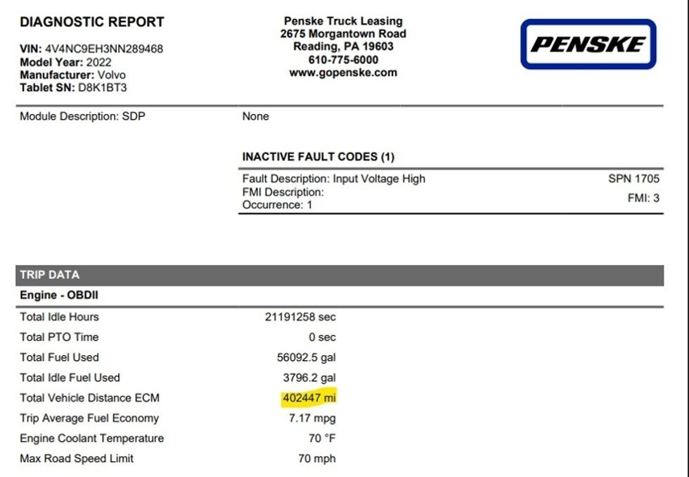 Sleeper Tractor-Heavy Duty Tractors-Volvo-2022-VNL64760-Suwanee-GA-402,447\n\t\tmiles-$ 86,250 - Image 22